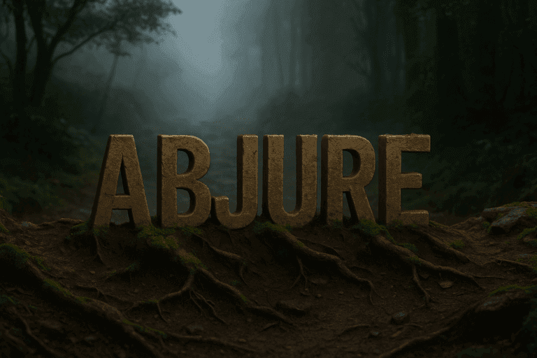 Abjure