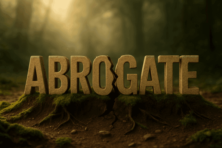 Abrogate