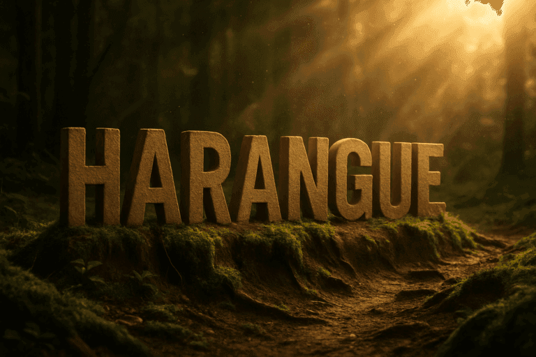 Harangue
