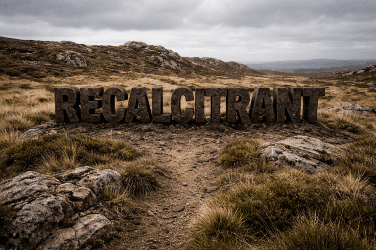 Recalcitrant