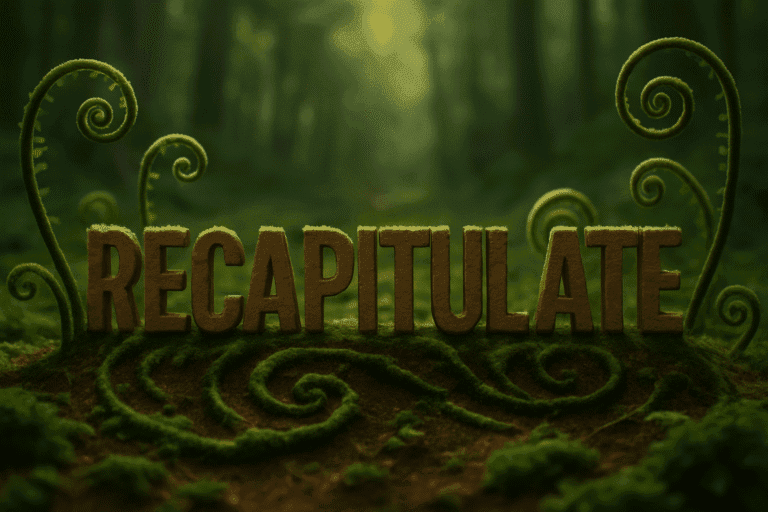 Recapitulate